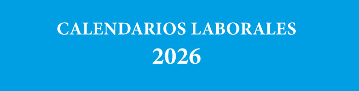 Calendarios laborales 2026 